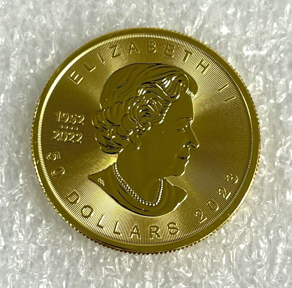 Royal Canadian Mint 1 oz 24-Karat Gold Bar