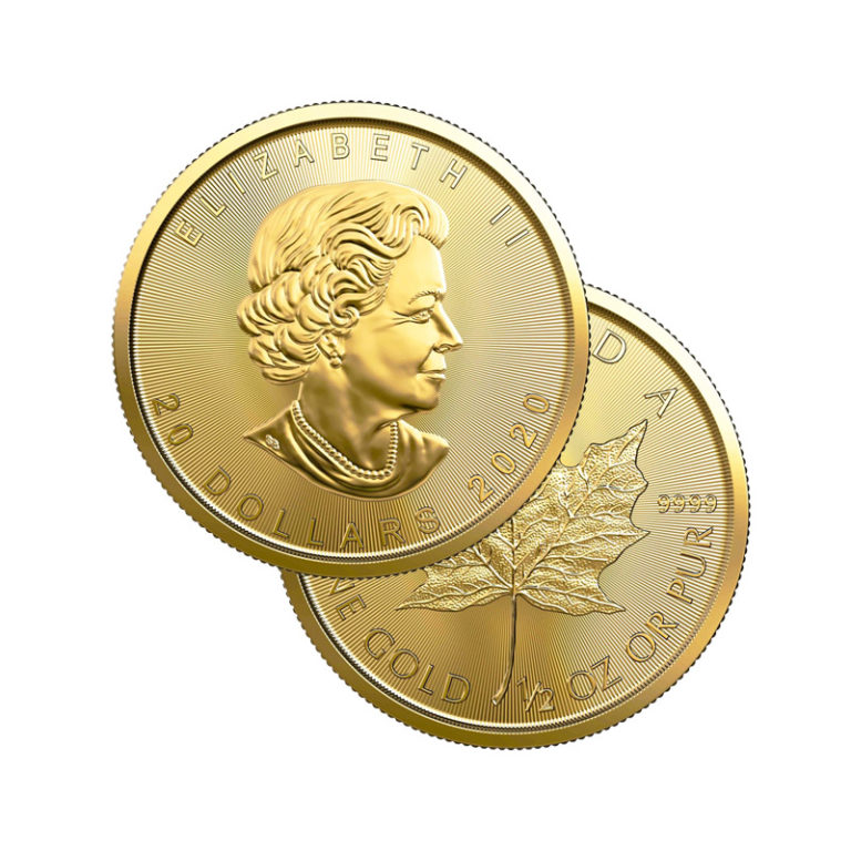 DBS Coins » 2023 – 1/2 Canadian Gold Maple Leaf