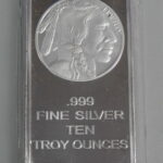 10 oz Silver Buffalo Bullion Bar