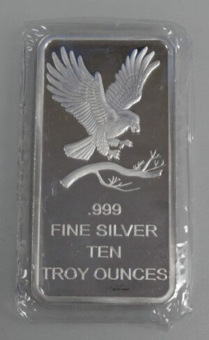 10 oz Silver Eagle Bar